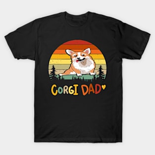 Corgi Dad  (125) T-Shirt